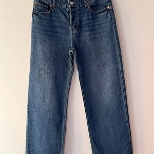 H&M Blue High Rise Jeans